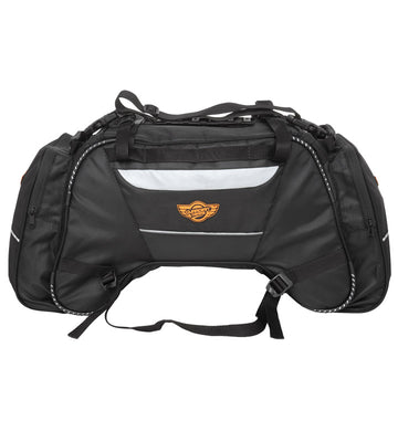 Combo 5: Rhino Mini 50L Tail Bag plus Shark Mini Universal 18L Tank Bag with Waterproof Rain Covers Included